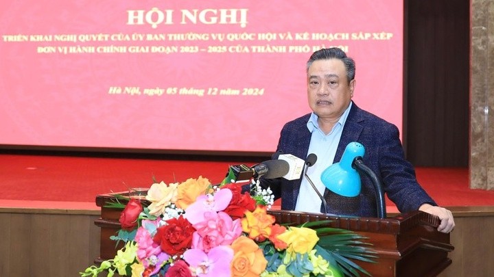 Hà Nội triển khai sắp xếp đơn vị hành chính giai đoạn 2023-2025