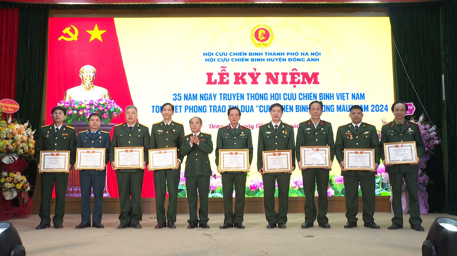 Đông Anh: Khen thưởng nhiều tập thể, cá nhân tiêu biểu trong phong trào thi đua “Cựu chiến binh gương mẫu”