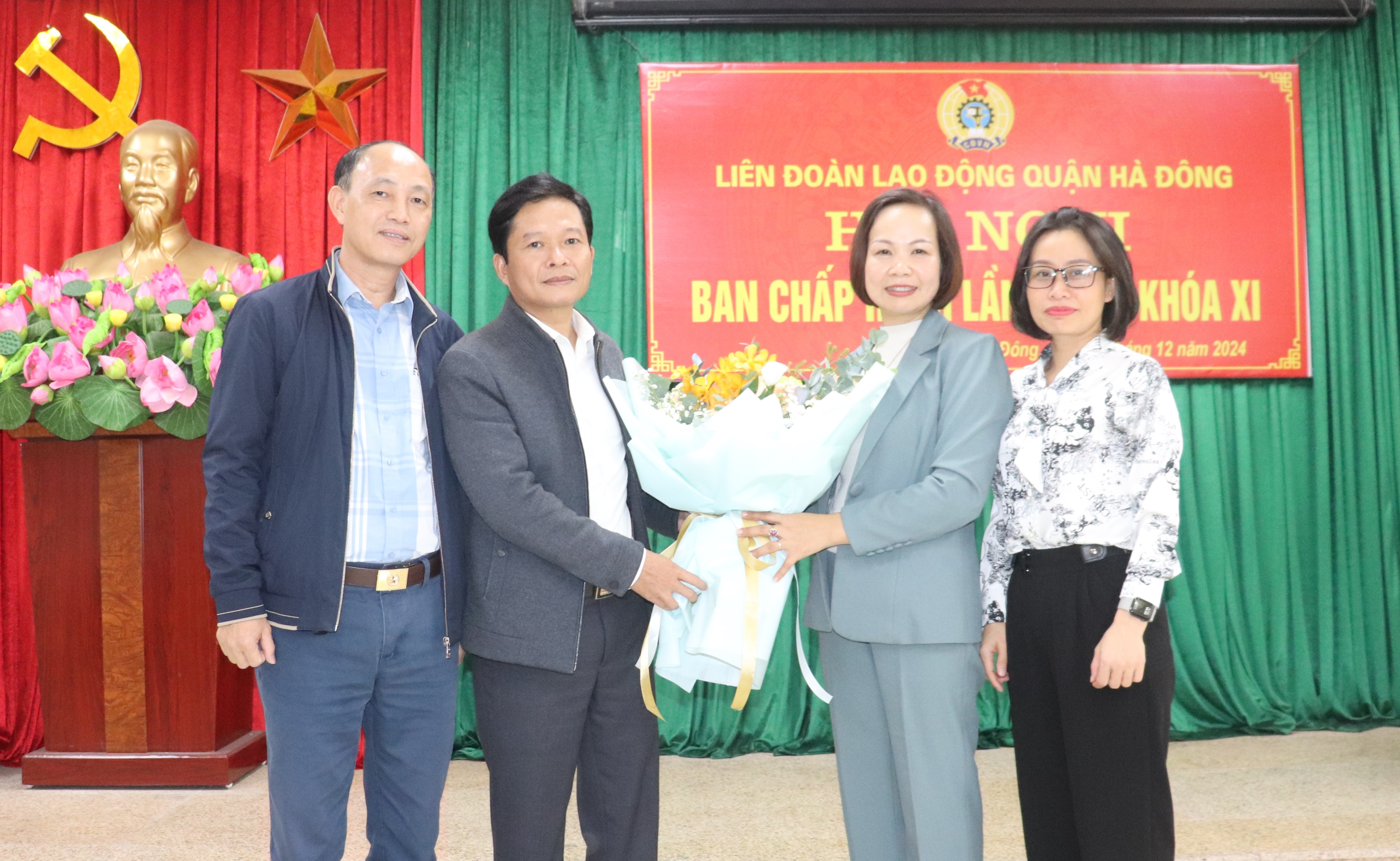 LĐLĐ quận Hà Đông kiện toàn chức danh Phó Chủ tịch