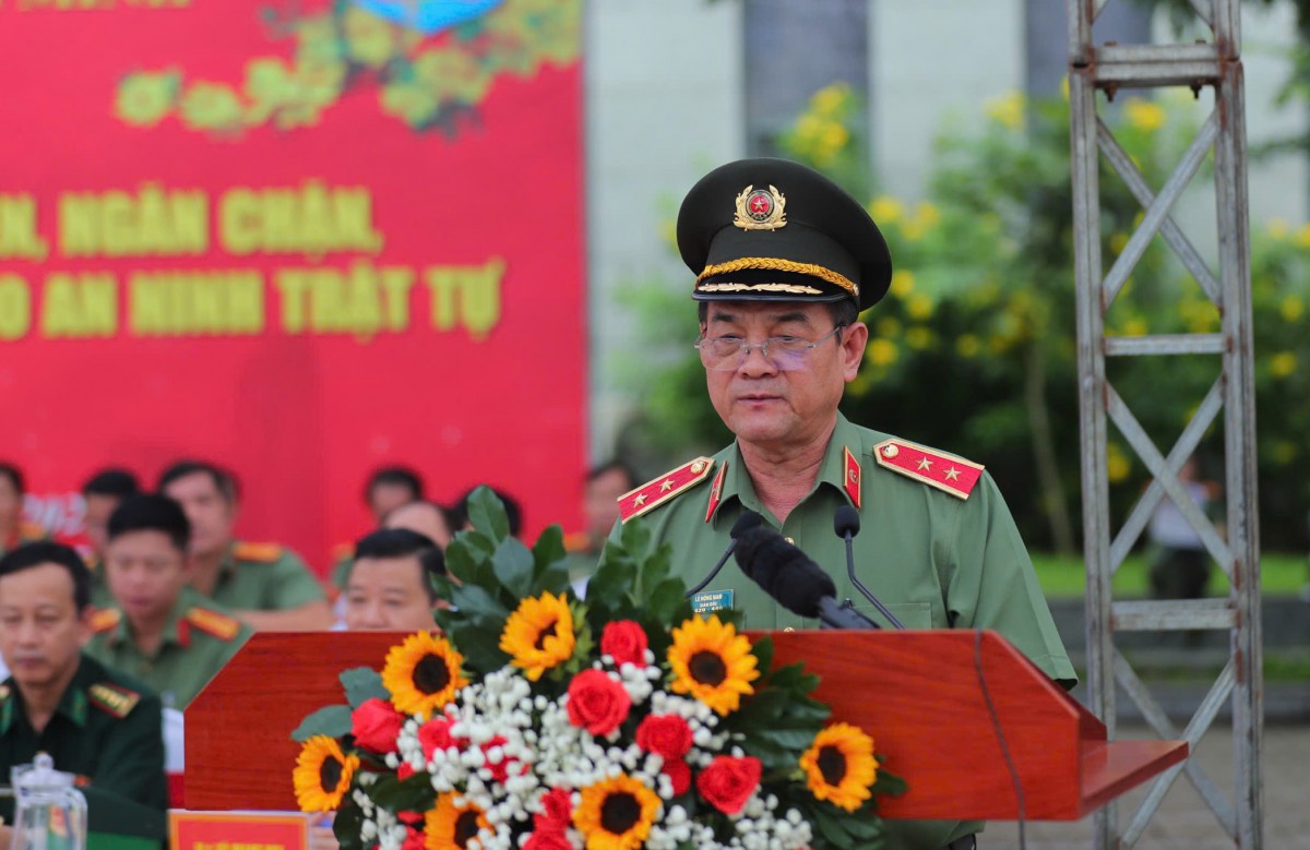 Tỉnh Bình Dương, Đồng Nai ra quân bảo đảm trật tự an toàn giao thông, trật tự xã hội trước trong và sau Tết Nguyên đán Ất Tỵ 2025