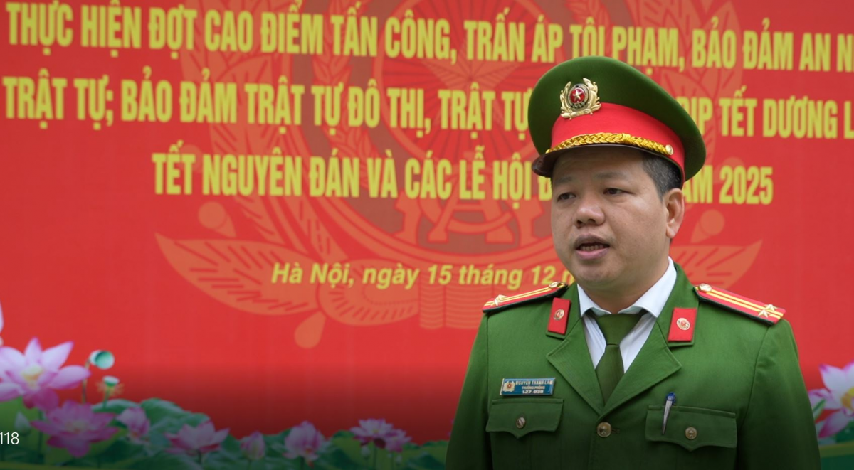 Công an thành phố Hà Nội đảm bảo an ninh trật tự dịp cuối năm