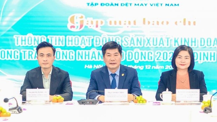 Vinatex: Phát triển sản xuất kinh doanh, quan tâm chăm lo người lao động