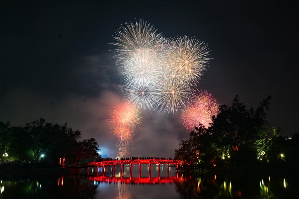 Hà Nội bắn pháo hoa tại 6 điểm trong dịp Tết Dương lịch năm 2026