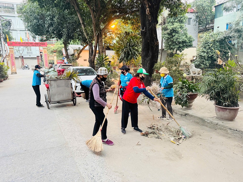 Nhiều hoạt động bảo vệ môi trường tại quận Bắc Từ Liêm