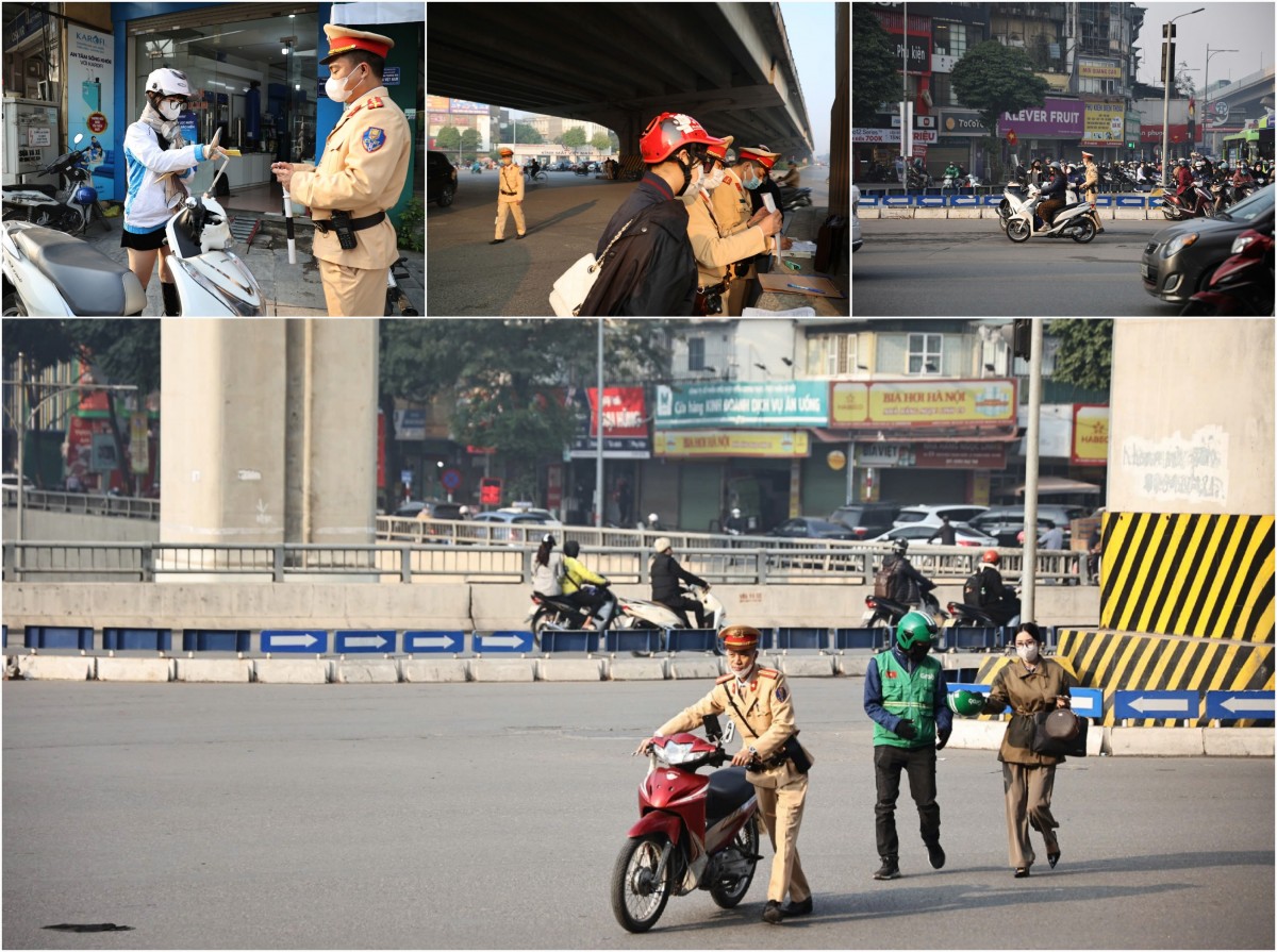 Ngày làm việc đầu tiên năm 2025: Giao thông Hà Nội đã có chuyển biến rõ rệt