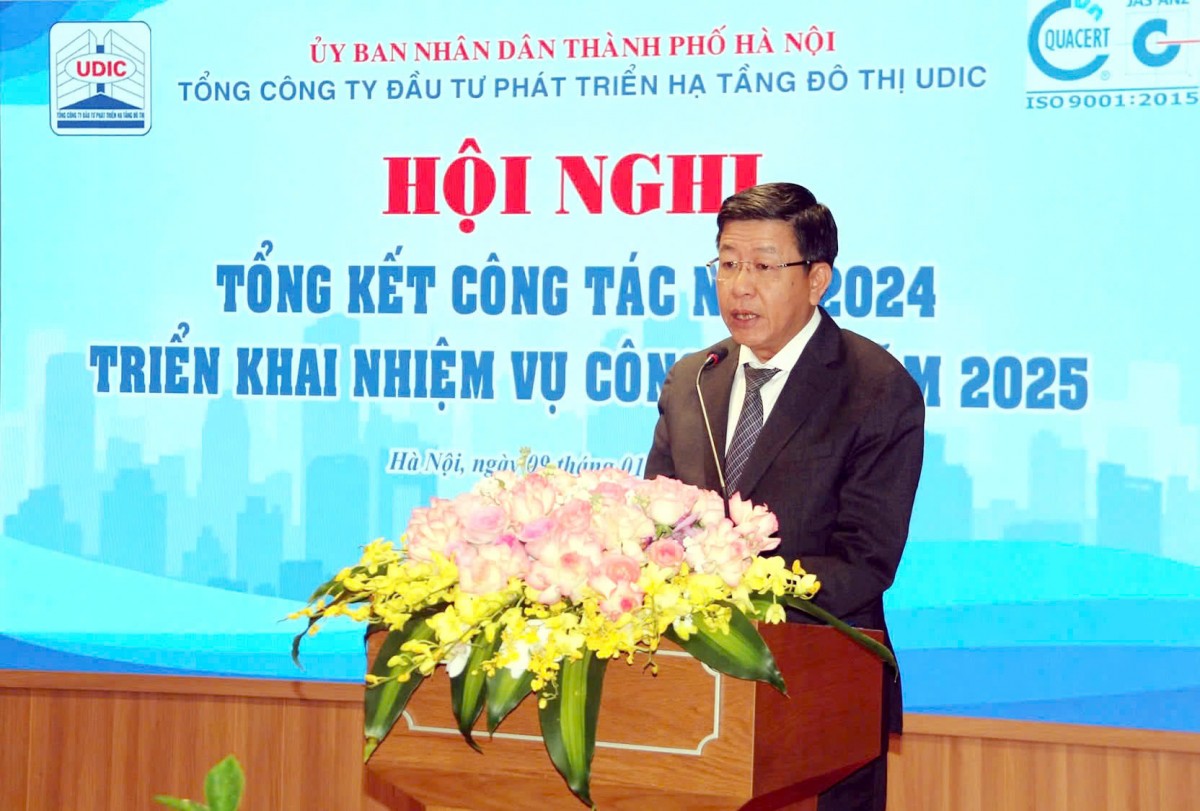 UDIC tiếp tục phấn đấu trở thành đơn vị chủ lực của Thủ đô trong tham gia dự án trọng điểm