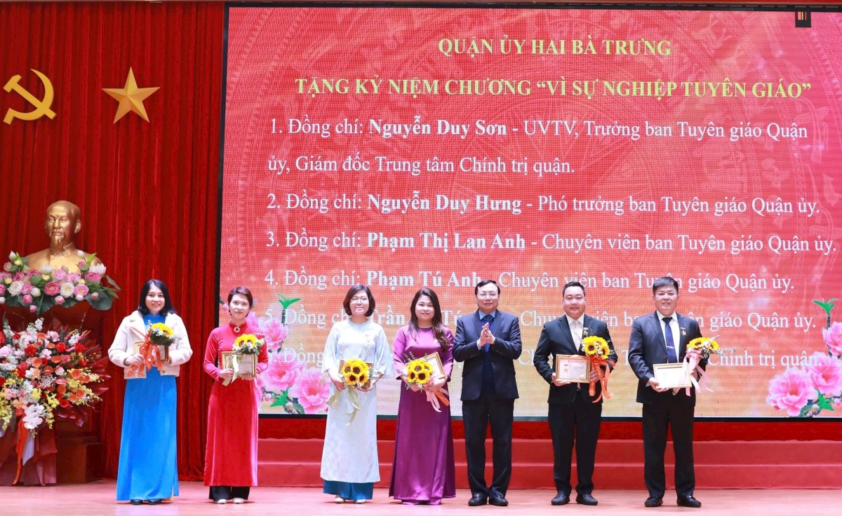 Đảng bộ quận Hai Bà Trưng đạt nhiều kết quả cao trong công tác năm 2024