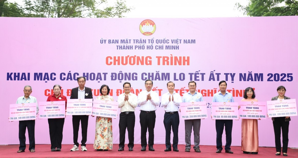 Nhiều hoạt động chăm lo Tết cho người nghèo và công nhân lao động tại khu vực phía Nam