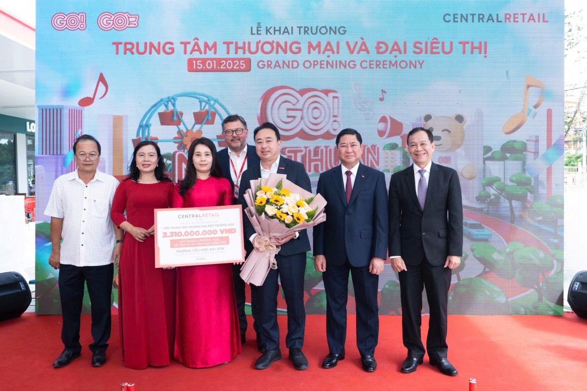 Chính thức khai trương Trung tâm thương mại GO! Ninh Thuận