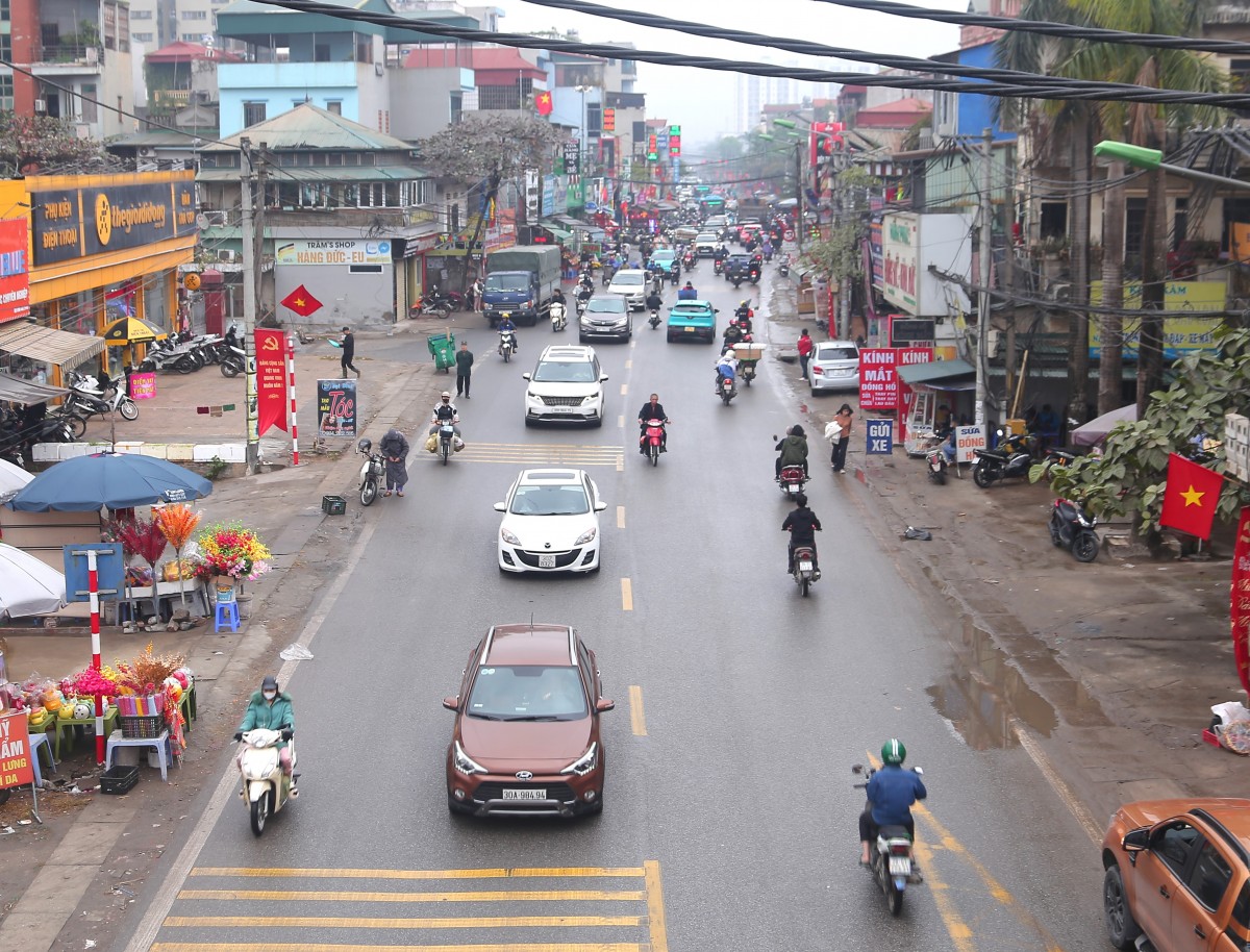 Nhiều cửa ngõ Thủ đô thông thoáng trong ngày đầu nghỉ Tết Nguyên đán