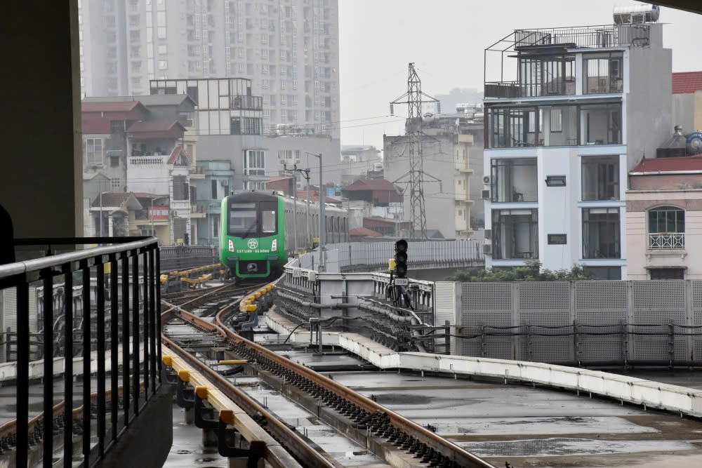 Hai tuyến tàu điện tại Hà Nội chạy xuyên Tết Nguyên đán Ất Tỵ