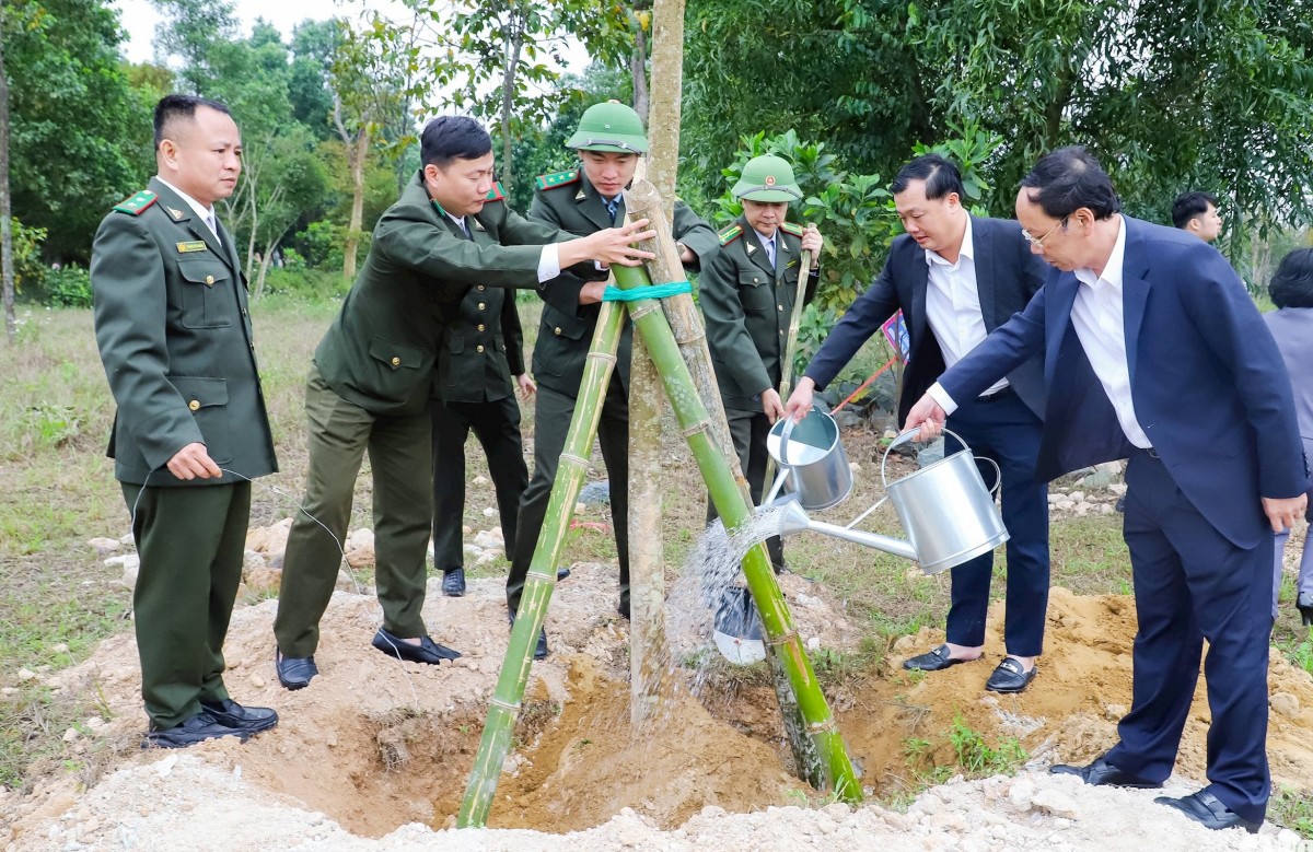 Tỉnh Nghệ An phát động 'Tết trồng cây