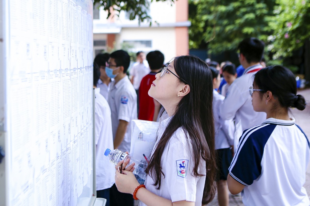 Thí sinh Hà Nội tham dự kỳ thi tuyển sinh vào lớp 10 năm học 2024 - 2025.