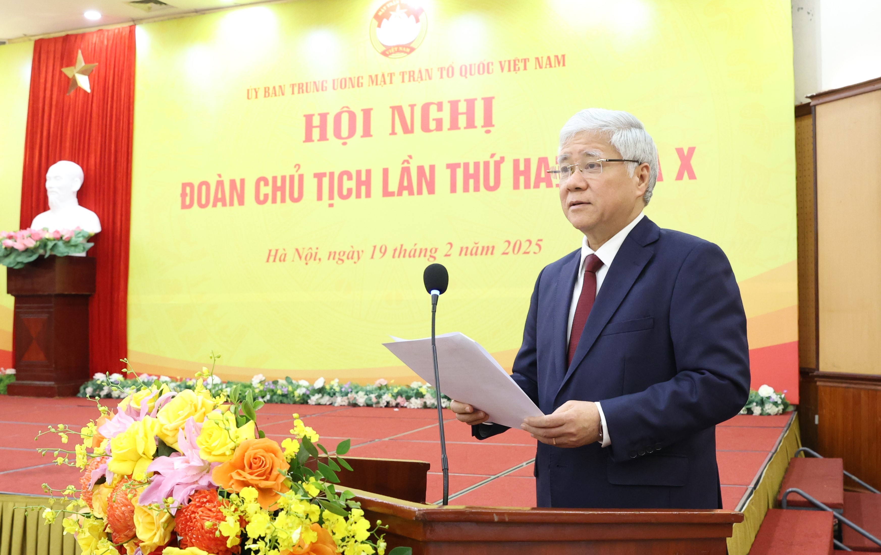 Khai mạc Hội nghị Đoàn Chủ tịch Ủy ban Trung ương MTTQ Việt Nam lần thứ hai, khóa X