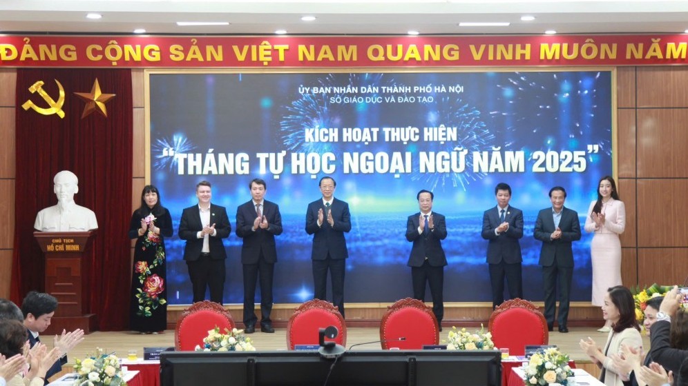 Hà Nội: Kích hoạt Tháng tự học ngoại ngữ năm 2025