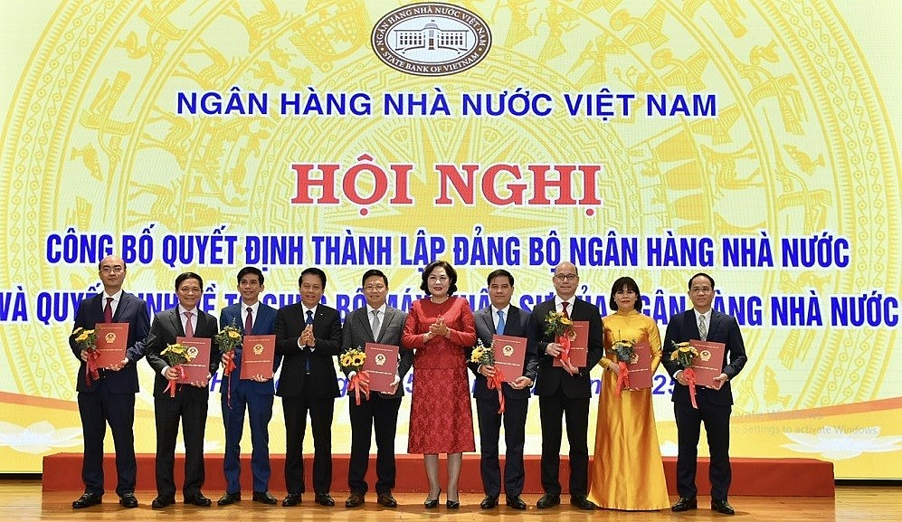 Ngân hàng Nhà nước tinh gọn bộ máy, sẵn sàng hoạt động với mô hình tổ chức mới