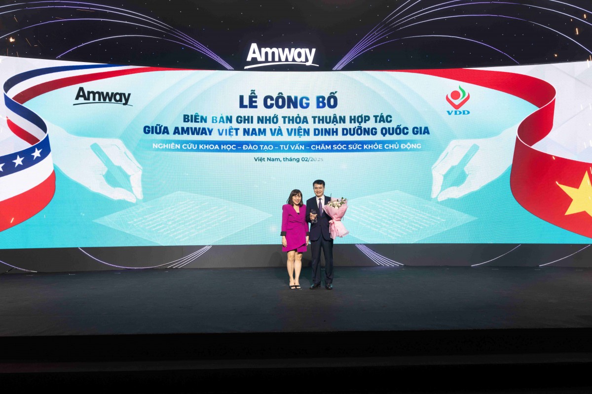 Amway Việt Nam ra mắt chiến lược “Sống khoẻ mạnh, sống hạnh phúc” tại Amway Expo 2025