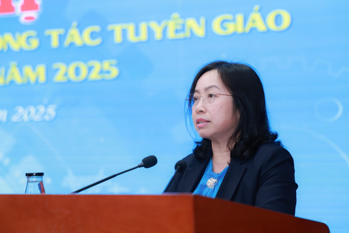 Triển khai nhiệm vụ trọng tâm công tác Tuyên giáo và Nữ công năm 2025