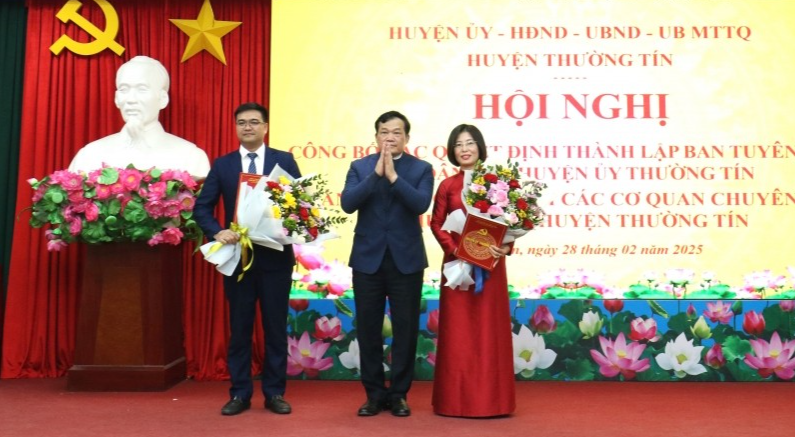 Thường Tín: Các cơ quan, đơn vị sau sắp xếp đoàn kết, nỗ lực hoàn thành tốt nhiệm vụ