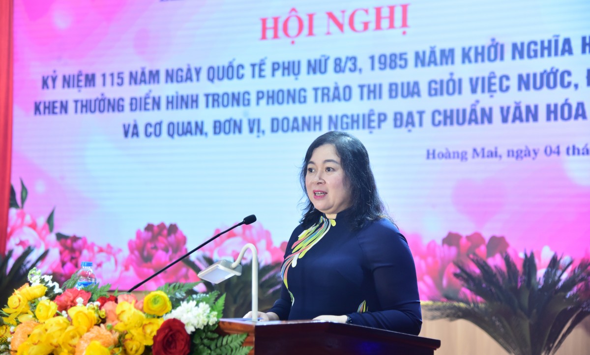 LĐLĐ quận Hoàng Mai: Biểu dương 15 tập thể, 127 cá nhân “Giỏi việc nước, đảm việc nhà”