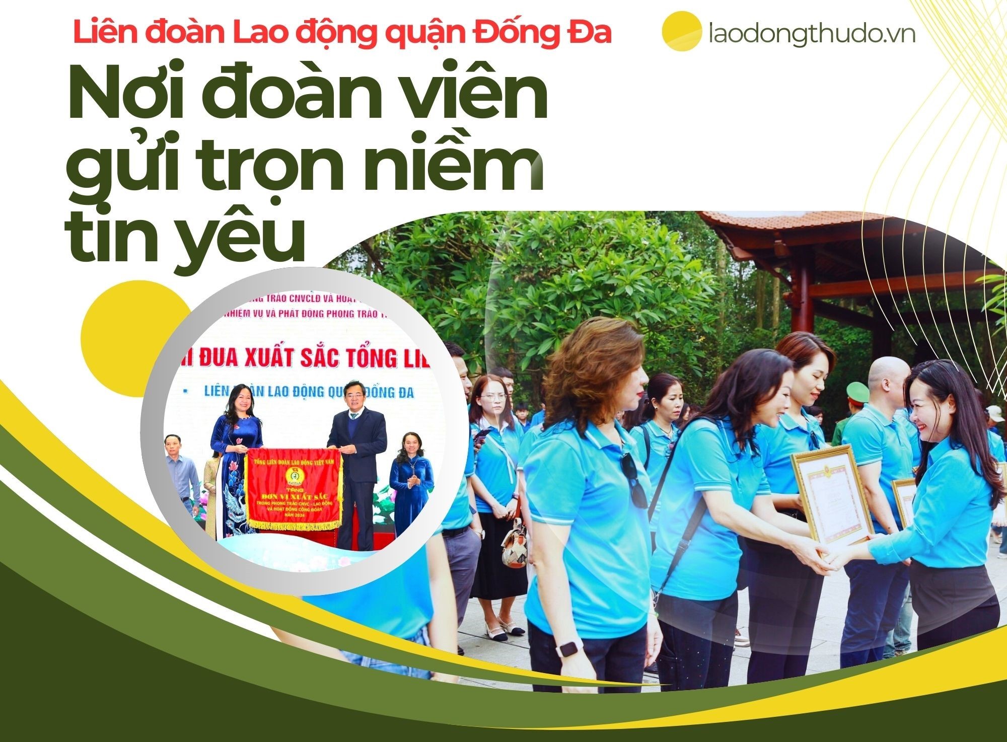 LĐLĐ quận Đống Đa: Nơi đoàn viên gửi trọn niềm tin yêu