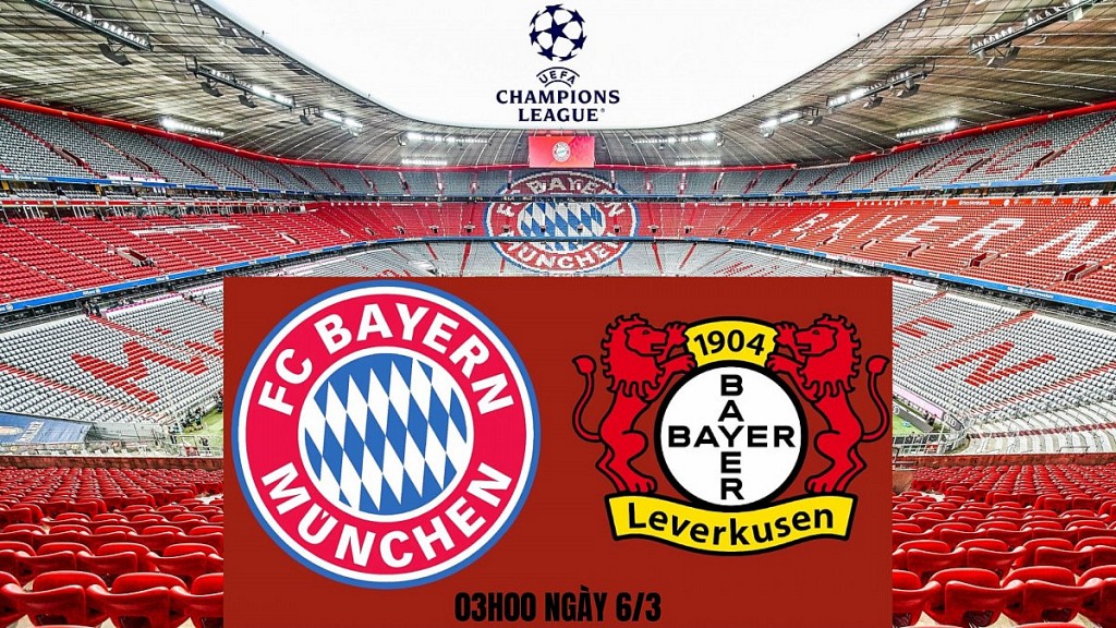 Bayern vs Leverkusen, vòng 1/8 Champions League: Cuộc chiến cân não tại Allianz Arena