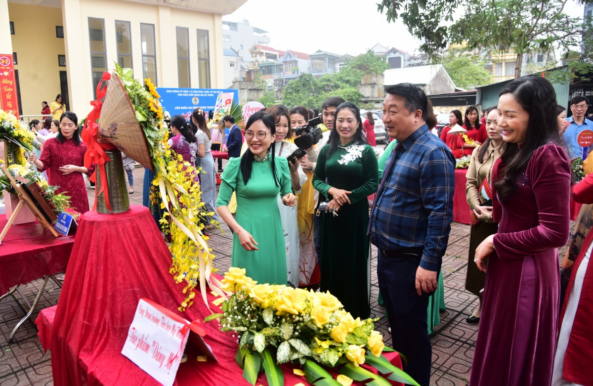 Nhiều hoạt động ý nghĩa cho nữ CNVCLĐ huyện Thanh Oai