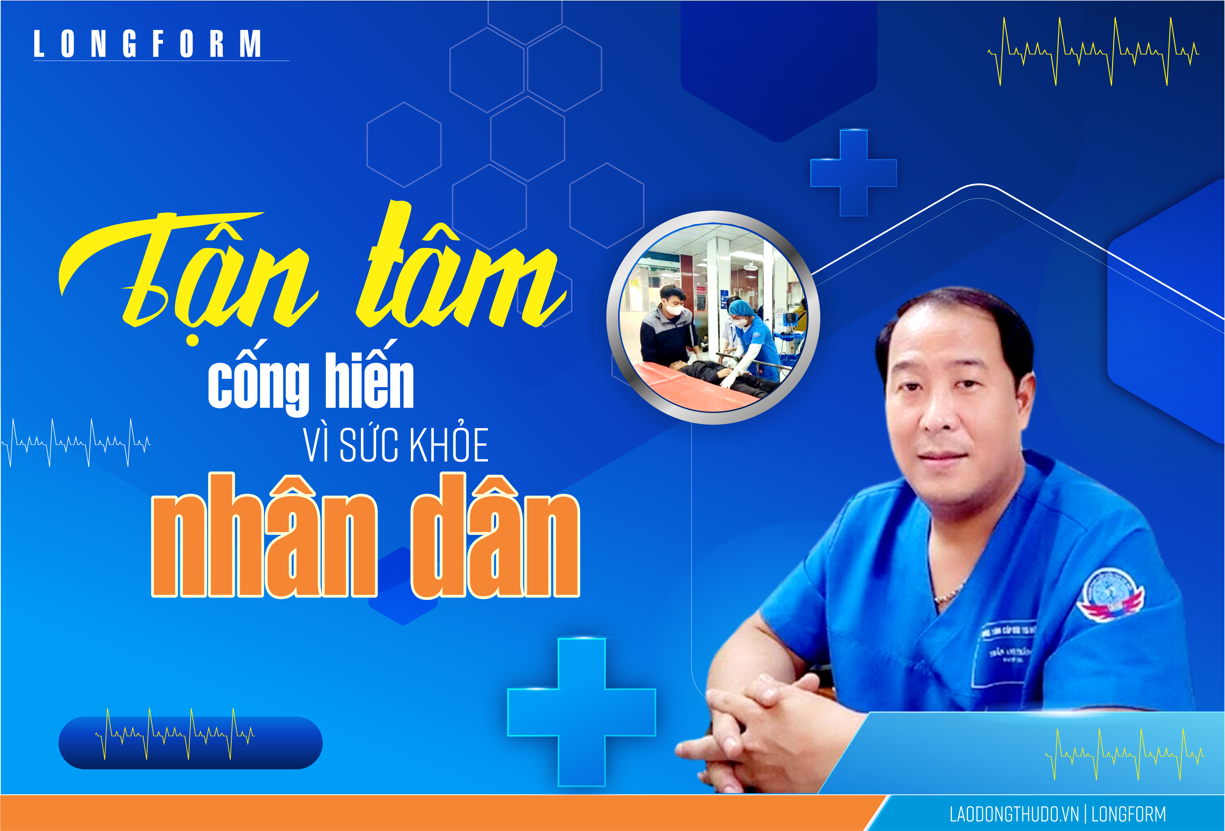 Tận tâm cống hiến vì sức khỏe nhân dân