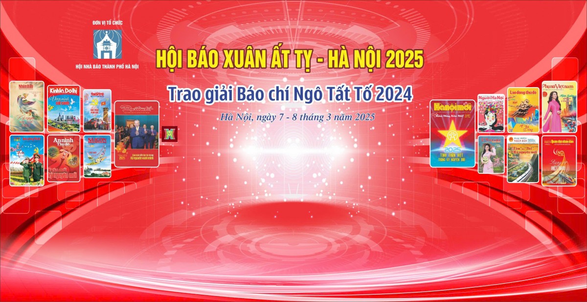 Sáng nay (7/3): Khai mạc Hội báo Xuân Ất Tỵ - Hà Nội 2025