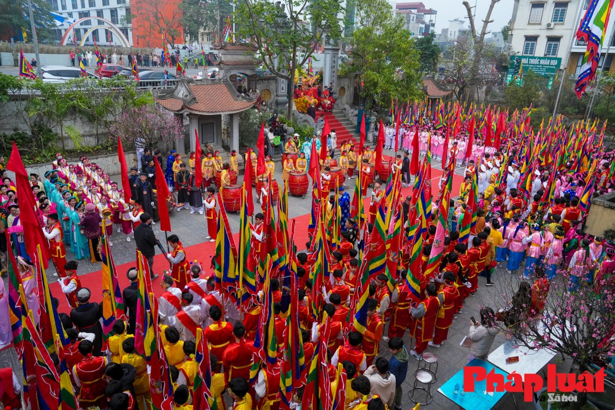 Lễ hội Đình Nhật Tân: Điểm sáng trong đời sống văn hóa tâm linh của Thủ đô