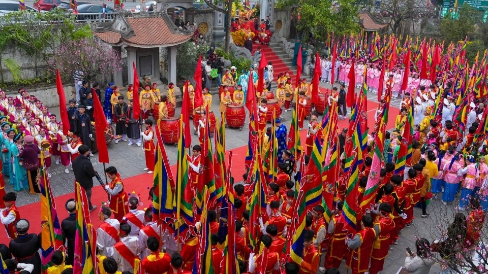 Lễ hội Đình Nhật Tân: Điểm sáng trong đời sống văn hóa tâm linh của Thủ đô