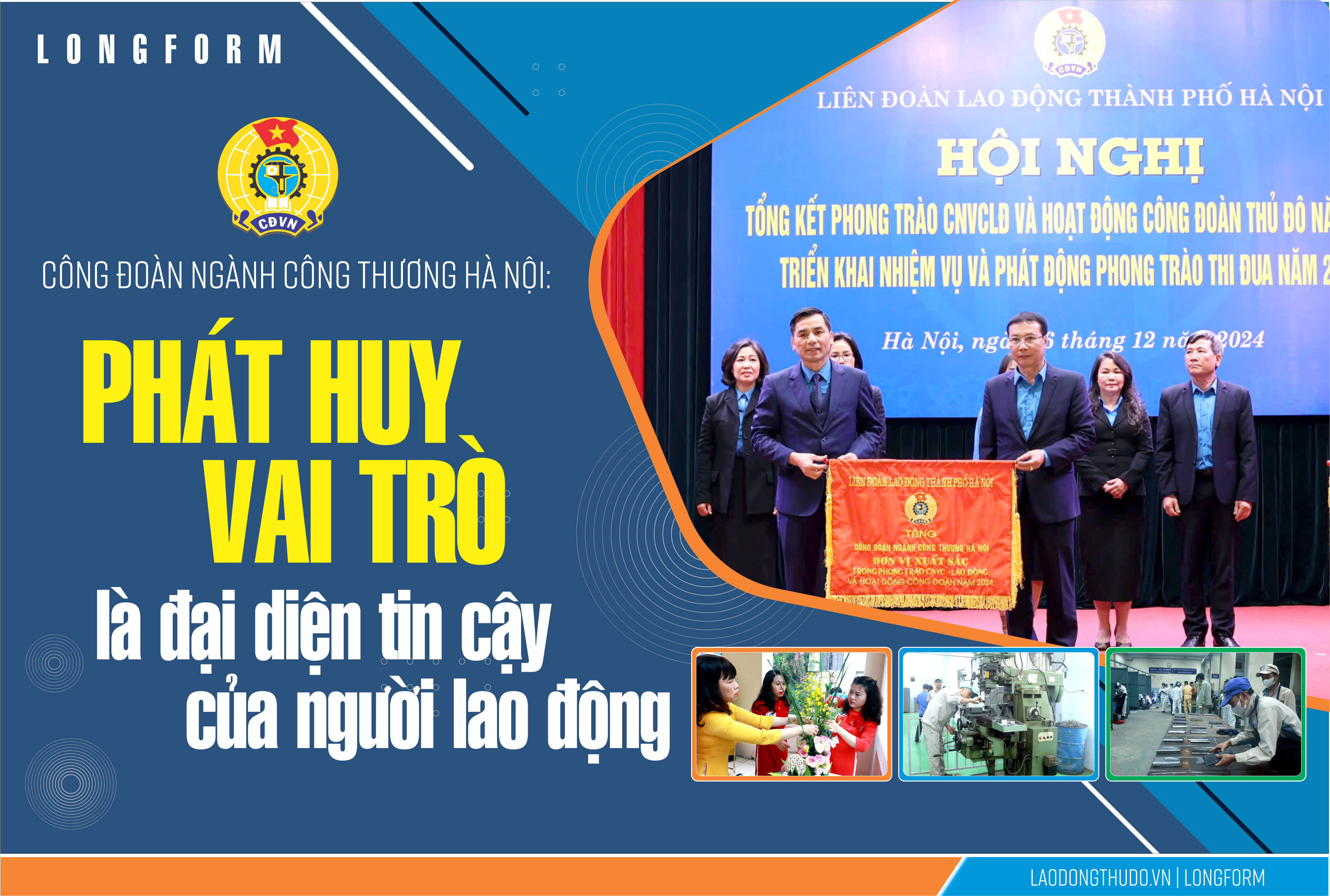 Phát huy vai trò là đại diện tin cậy của người lao động