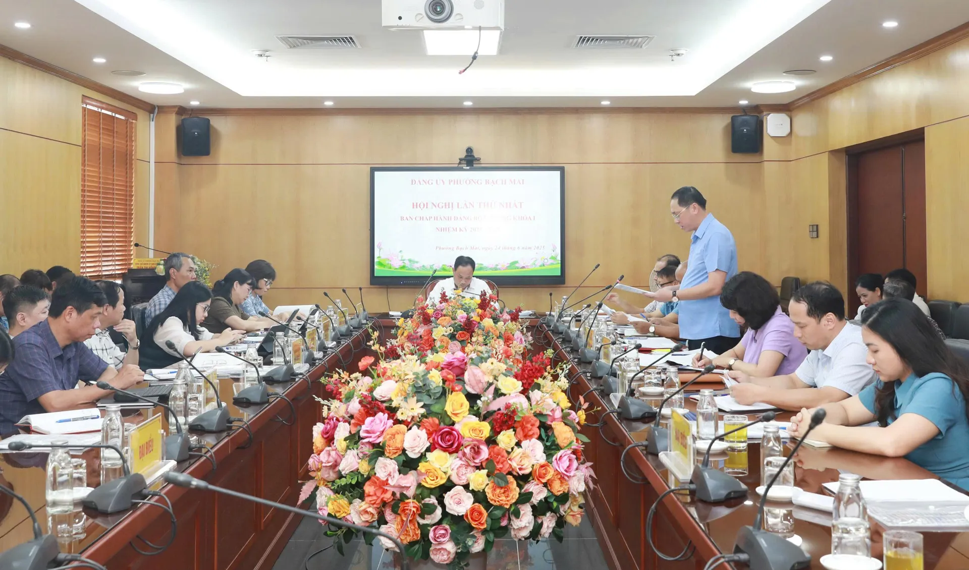 Đảng bộ phường Bạch Mai (mới) tổ chức thành công vận hành thử nghiệm Hội nghị Ban Chấp hành