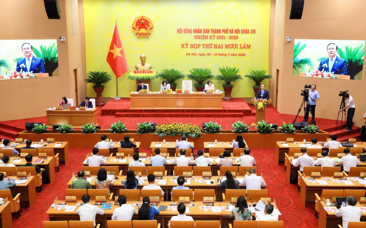 Kỳ họp thứ 26: HĐND thành phố Hà Nội xem xét 24 nội dung theo thẩm quyền