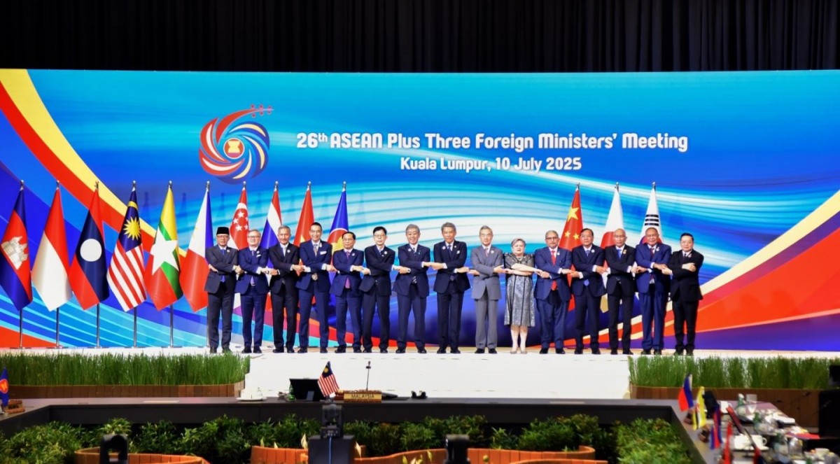 Các đại biểu tham dự Hội nghị Bộ trưởng ASEAN+3. Ảnh: Bộ Ngoại giao