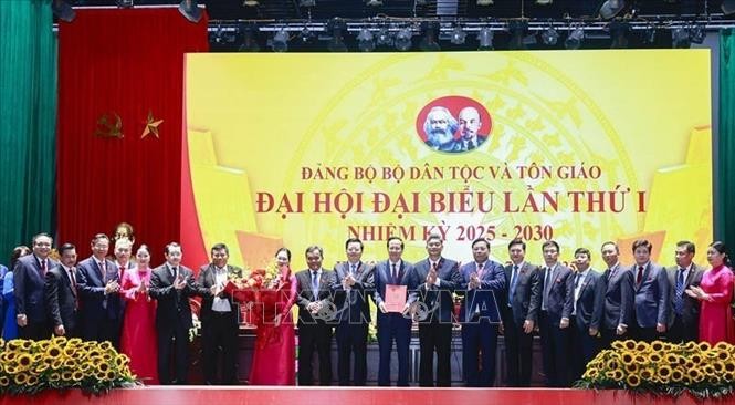 Khai mạc Đại hội đại biểu Đảng bộ Bộ Dân tộc và Tôn giáo lần thứ nhất