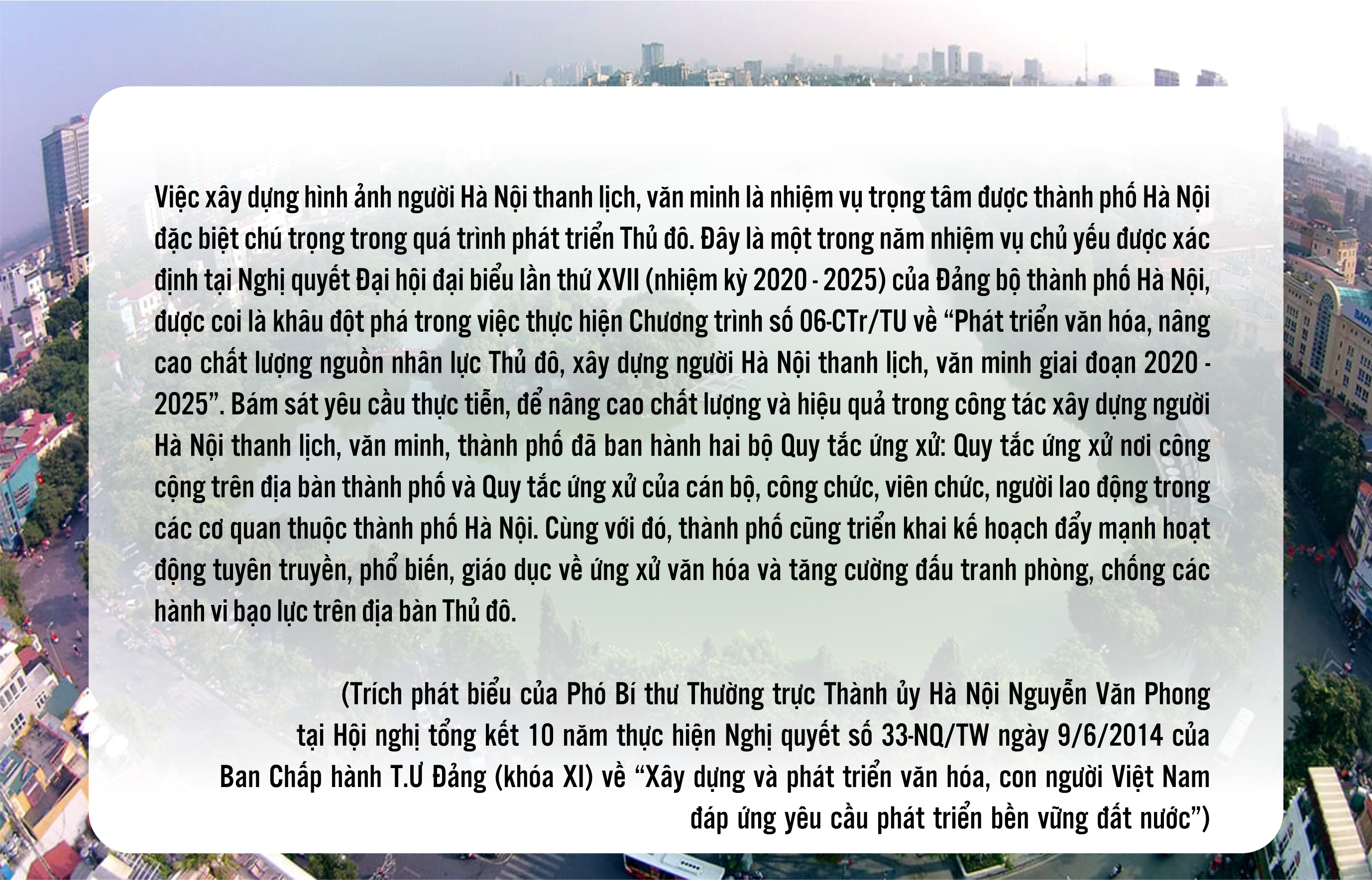 Kỳ 1: Văn hóa giao tiếp tấm gương phản chiếu phẩm chất người Hà Nội