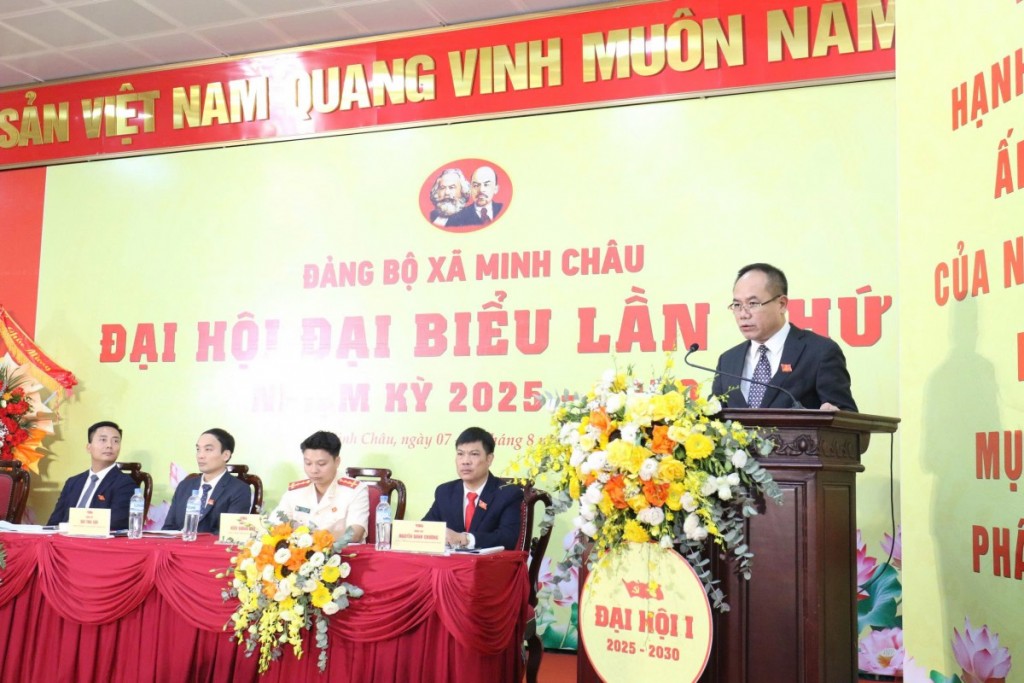 Xây dựng xã Minh Châu trở thành xã thông minh, xanh - văn minh - hạnh phúc