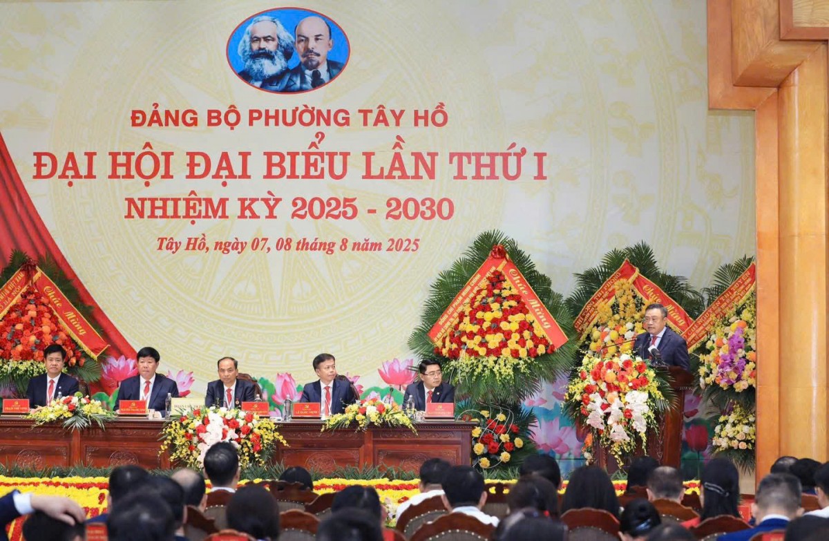 Quyết tâm phát triển phường Tây Hồ thành Trung tâm văn hóa, dịch vụ, du lịch của Thủ đô