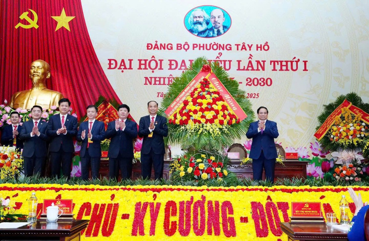 Quyết tâm phát triển phường Tây Hồ thành Trung tâm văn hóa, dịch vụ, du lịch của Thủ đô