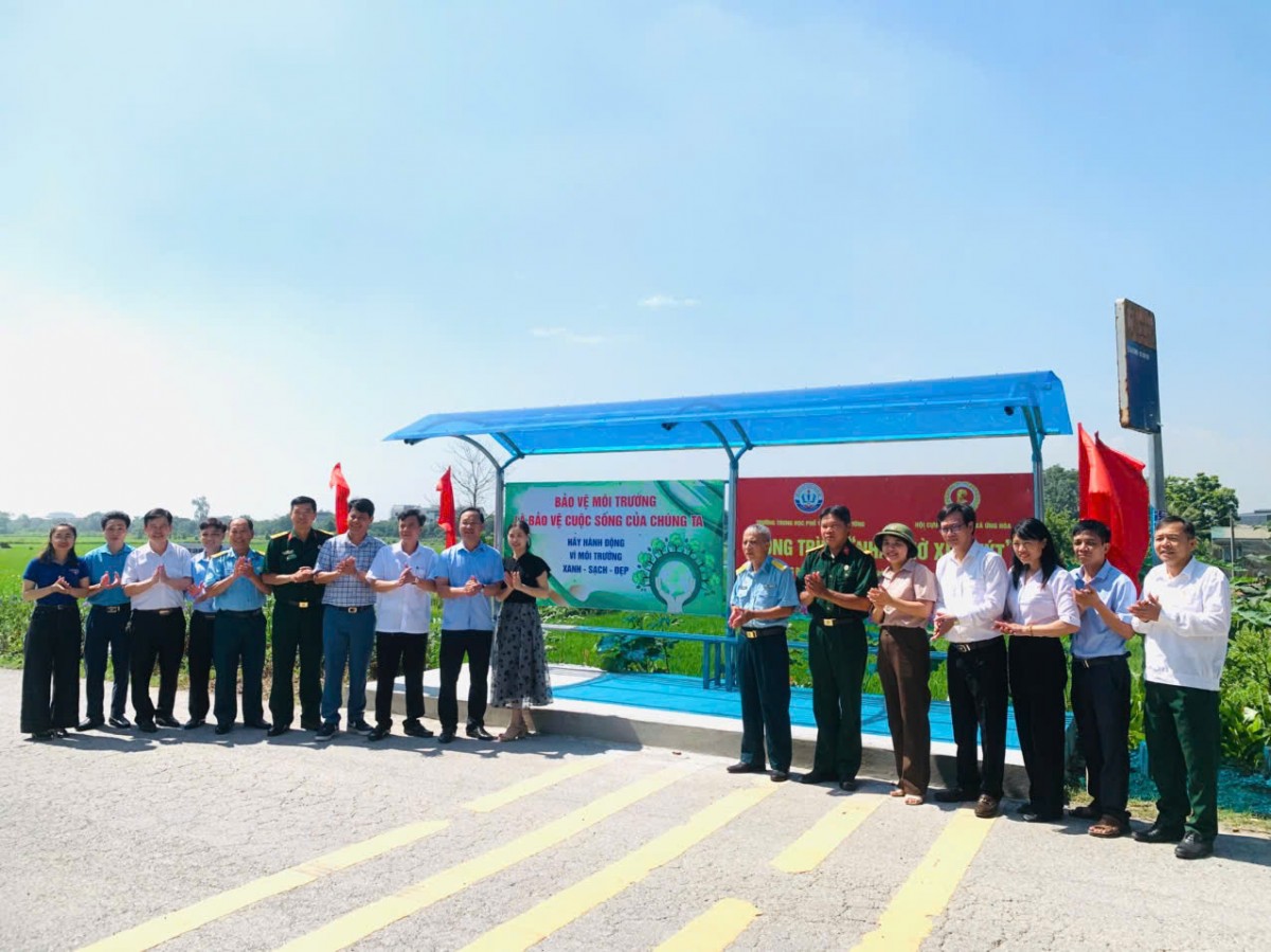 Mặt trận Tổ quốc xã Ứng Hòa ra mắt loạt công trình ý nghĩa chào mừng Đại hội Đảng các cấp