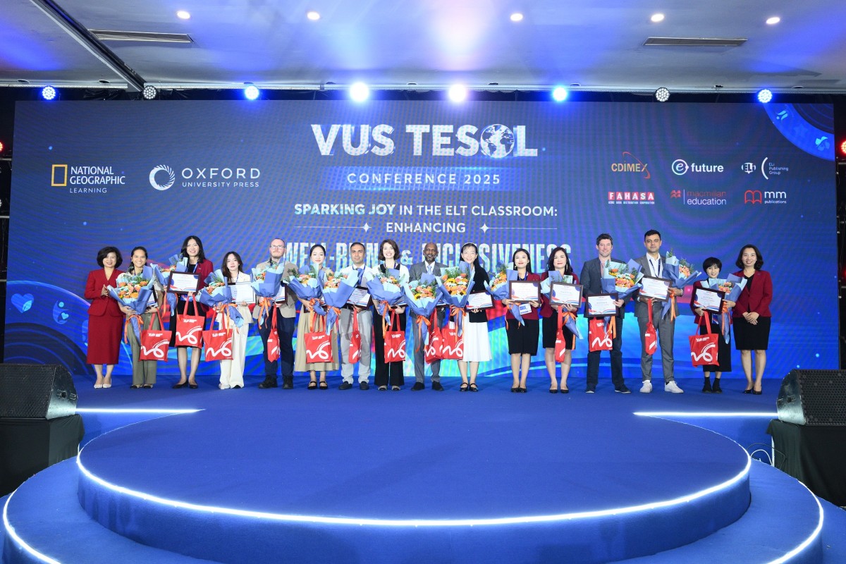 VUS TESOL 2025: Đề cao giá trị của lớp học hạnh phúc và dung hợp VUS TESOL 2025: Đề cao giá trị của lớp học hạnh phúc và dung hợp