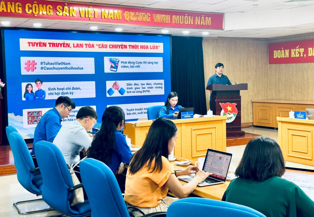 Đoàn viên, thanh niên trở thành người chép sử thời đại số Đoàn viên, thanh niên trở thành người chép sử thời đại số