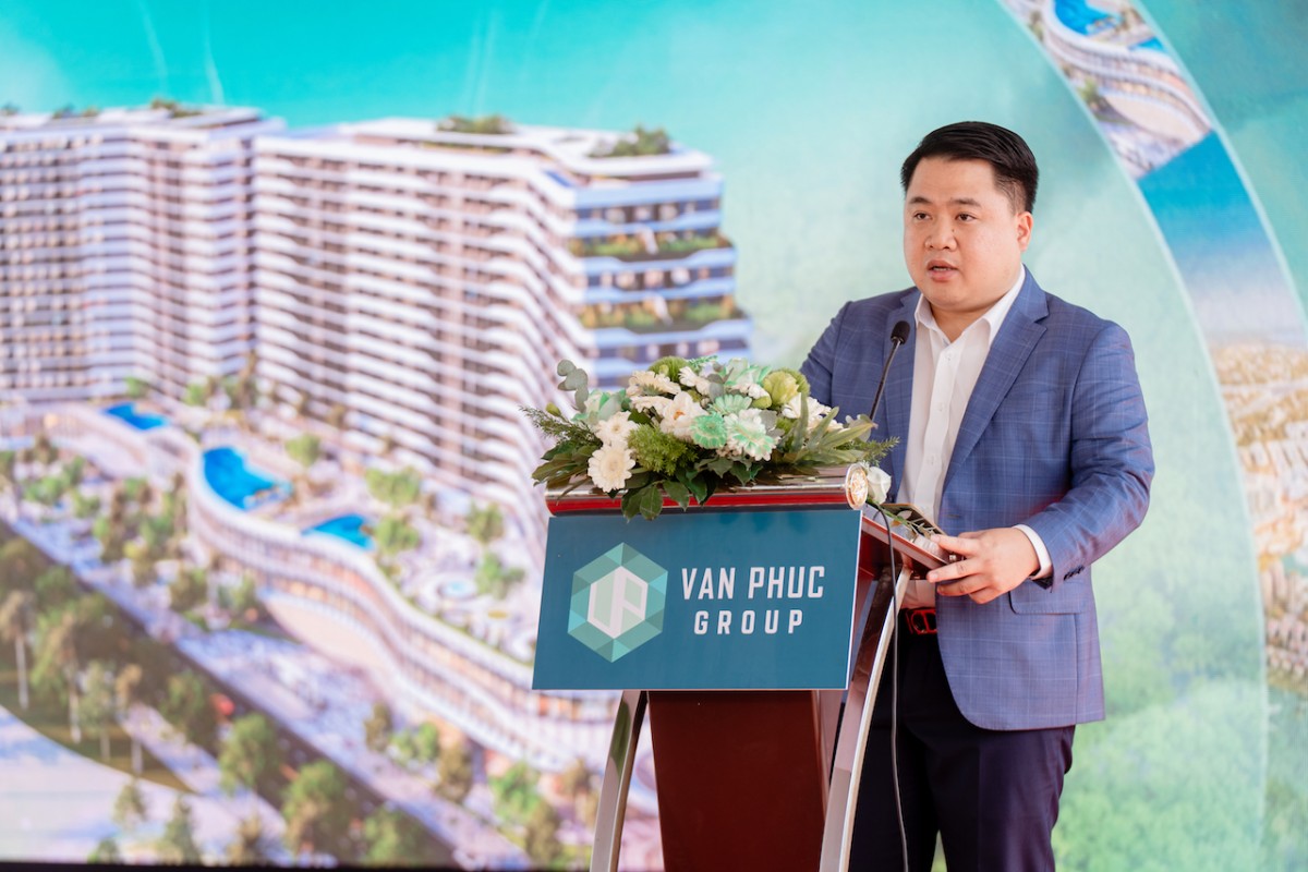 Khởi công Diamond Sky - khu phức hợp căn hộ cao cấp và TTTM đầu tiên tại Van Phuc City