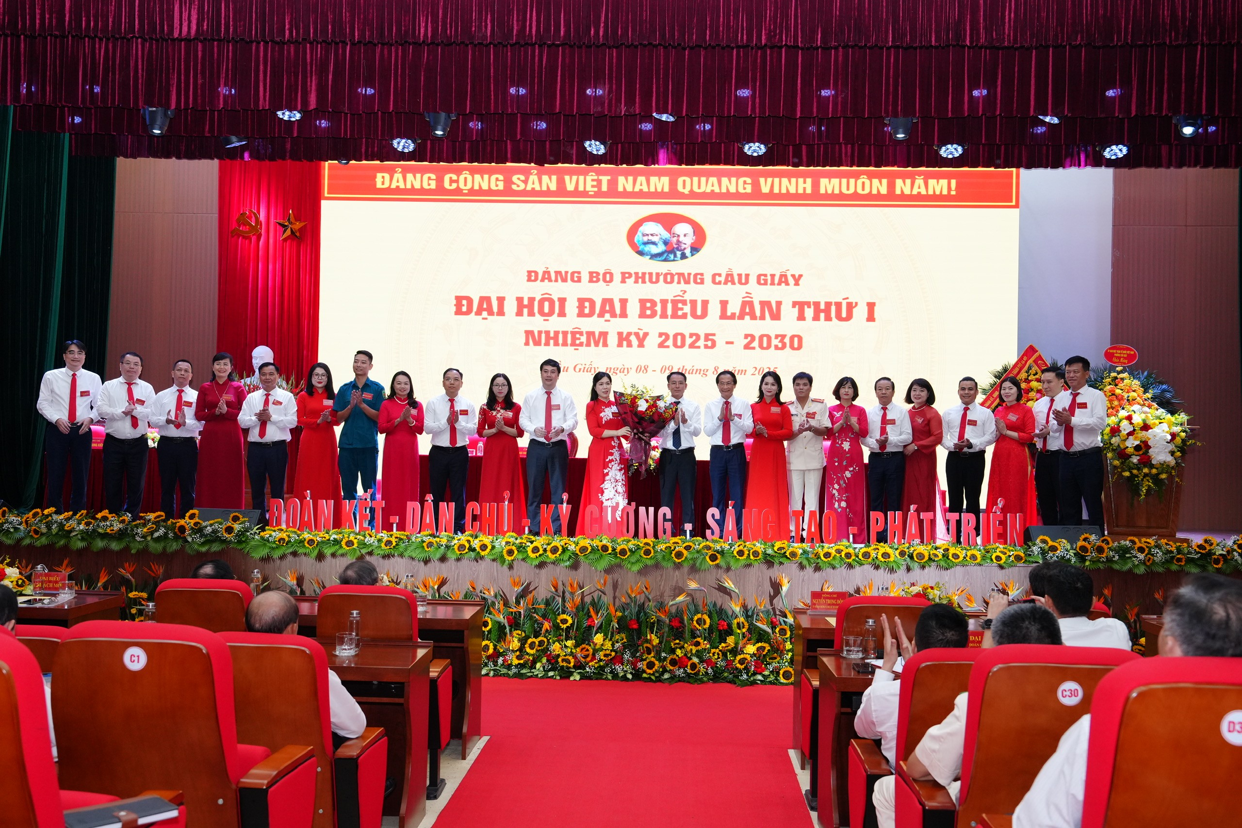 Đại hội Đảng bộ phường Cầu Giấy lần thứ I, nhiệm kỳ 2025 - 2030