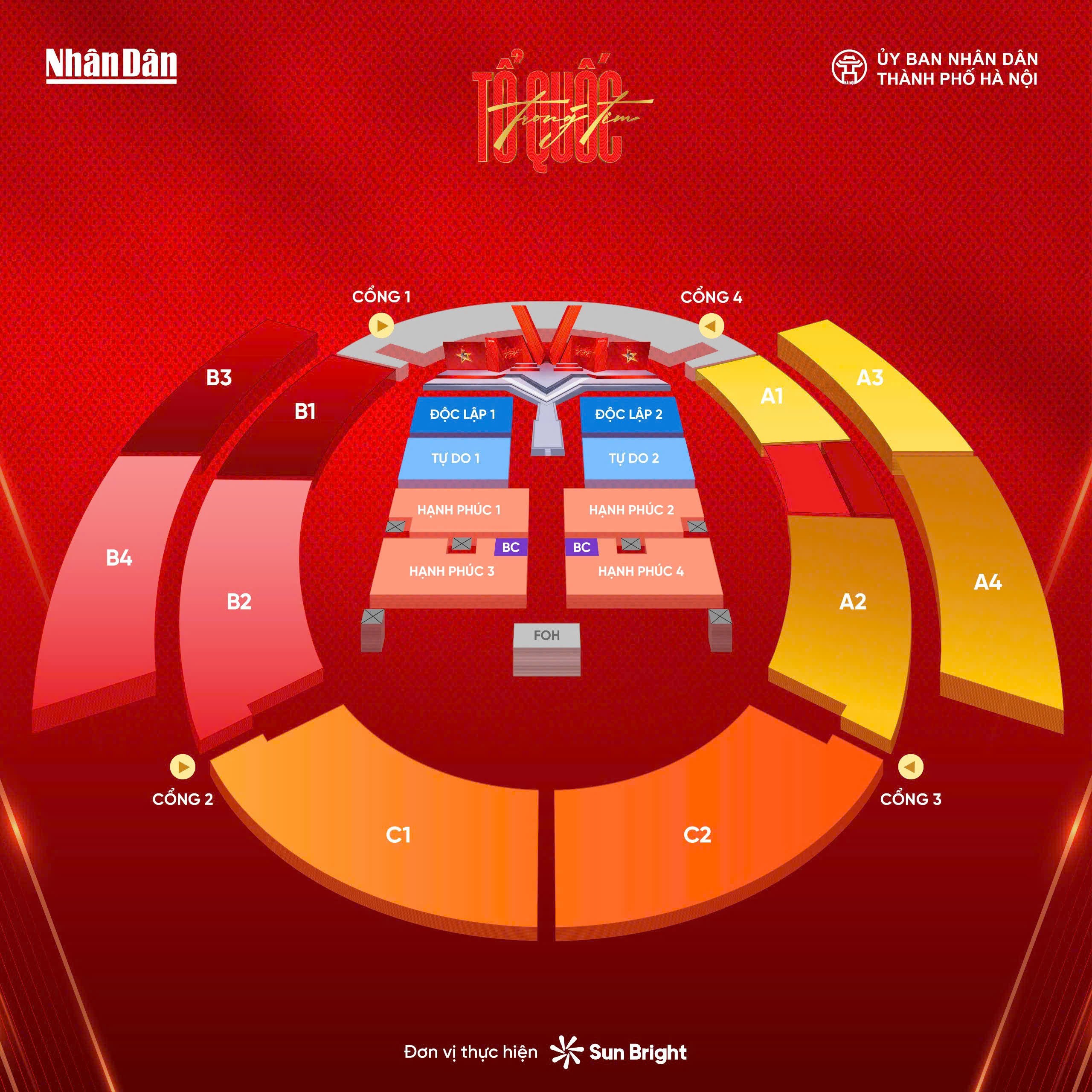 Những điều cần lưu ý khi xem concert quốc gia 
