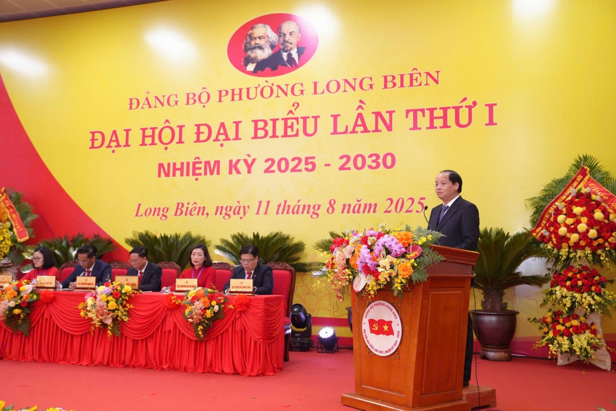 Xây dựng phường Long Biên trở thành đô thị xanh, văn minh, hiện đại