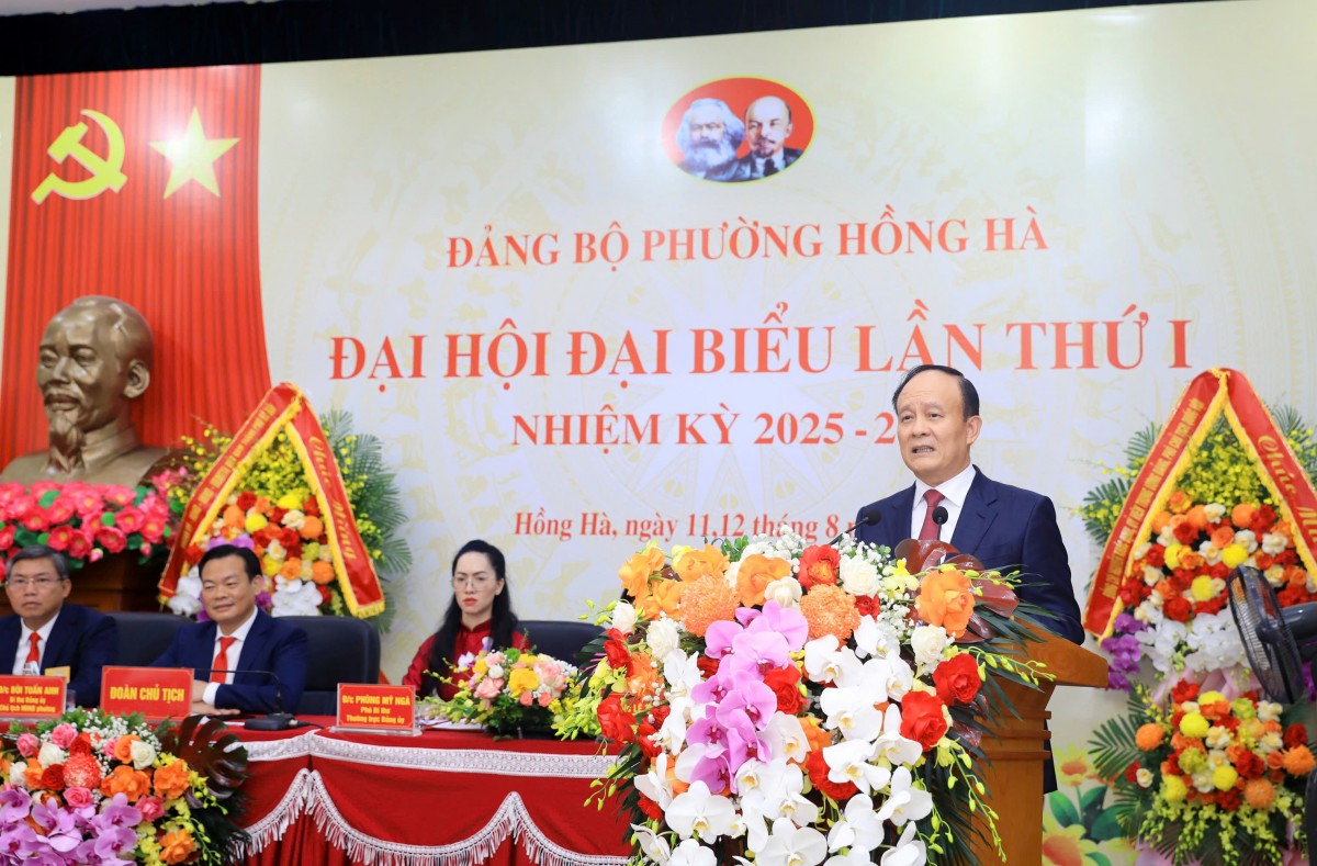 Xây dựng phường Hồng Hà phát triển giàu đẹp, văn minh, hiện đại