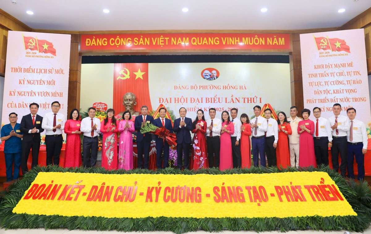 Xây dựng phường Hồng Hà phát triển giàu đẹp, văn minh, hiện đại