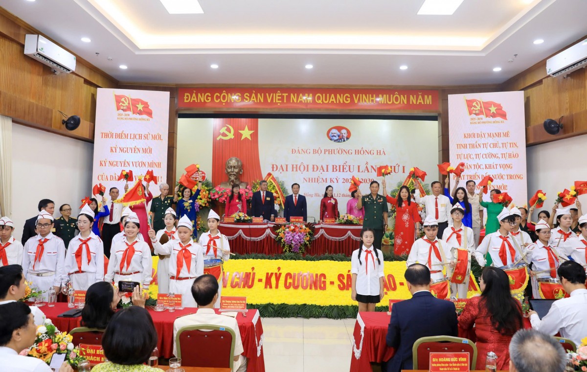 Xây dựng phường Hồng Hà phát triển giàu đẹp, văn minh, hiện đại